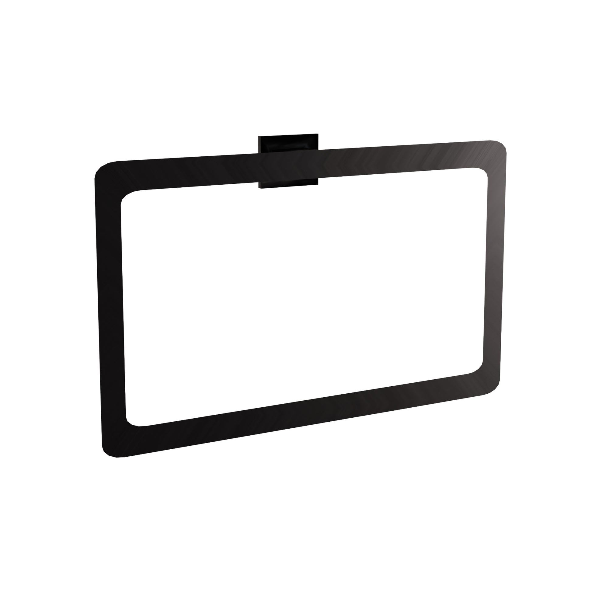 Handtuchhalter Ring 210 Oste Matt Black  1