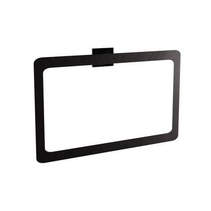 Handtuchhalter Ring 210 Oste Matt Black  1
