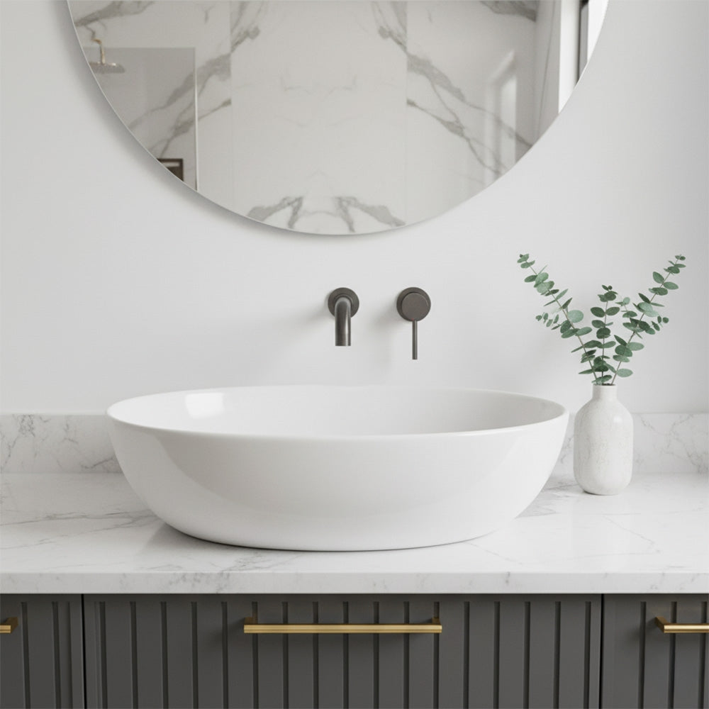 Unterputz Armatur Rea Lungo Long Titan + Box  3